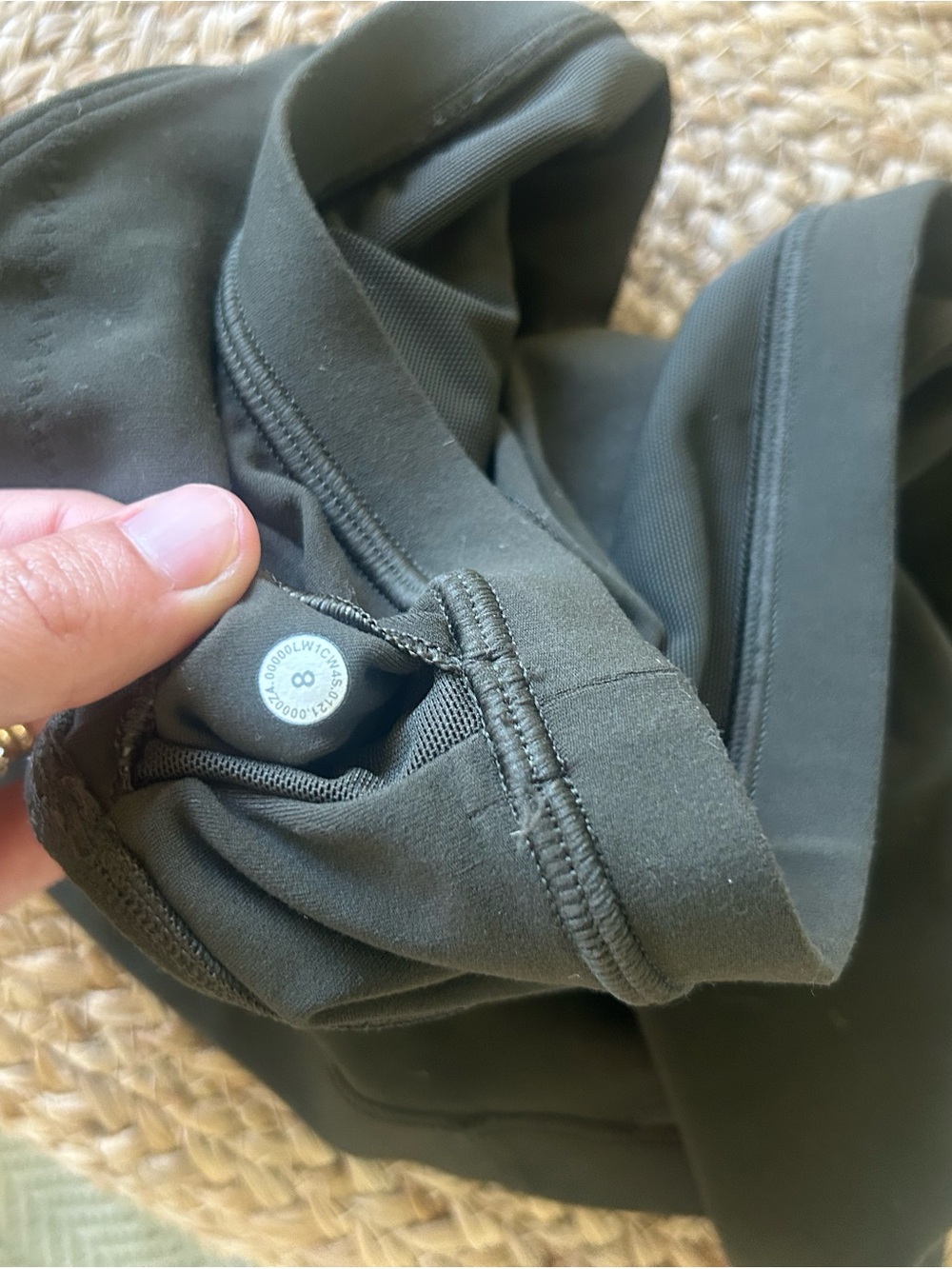 Lululemon Align Tank top in a deep olive green - Picture 3 of 3